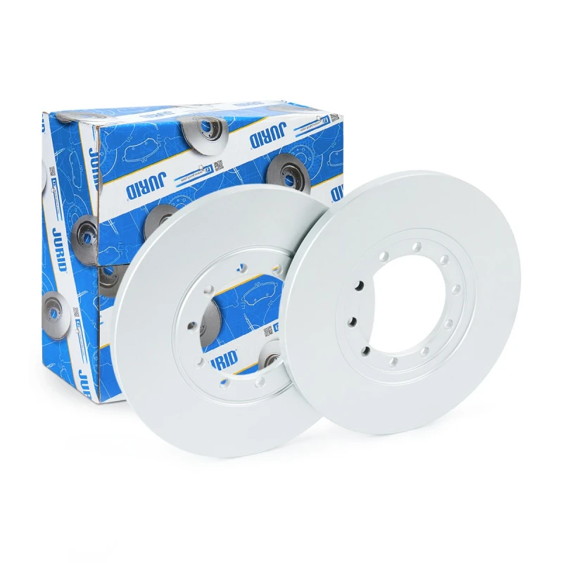 Image of JURID 562537JC Brake disc COAT+ solid, Coated, without bolts/screws Brake Disc (82)