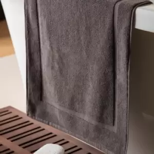 Image of Belledorm - Hotel Madison 100% Turkish Cotton Bath Mat, Slate