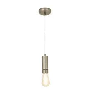 Image of Inlight Rimini E27 Pendant Cord Set Pewter