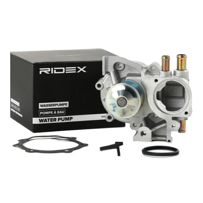 Image of RIDEX 1260W0172 Water pump with gasket/seal Water Pump (1260)