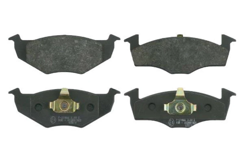 Image of SWAG 30 91 6006 Brake pad set Front Axle, excl. wear warning contact, with piston clip Brake Pad Set,disc brake (402)