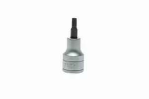 image of Teng Tools M121227T-C 1/2" Drive - TX Socket Bit - TX27 - Chrome Vanadium