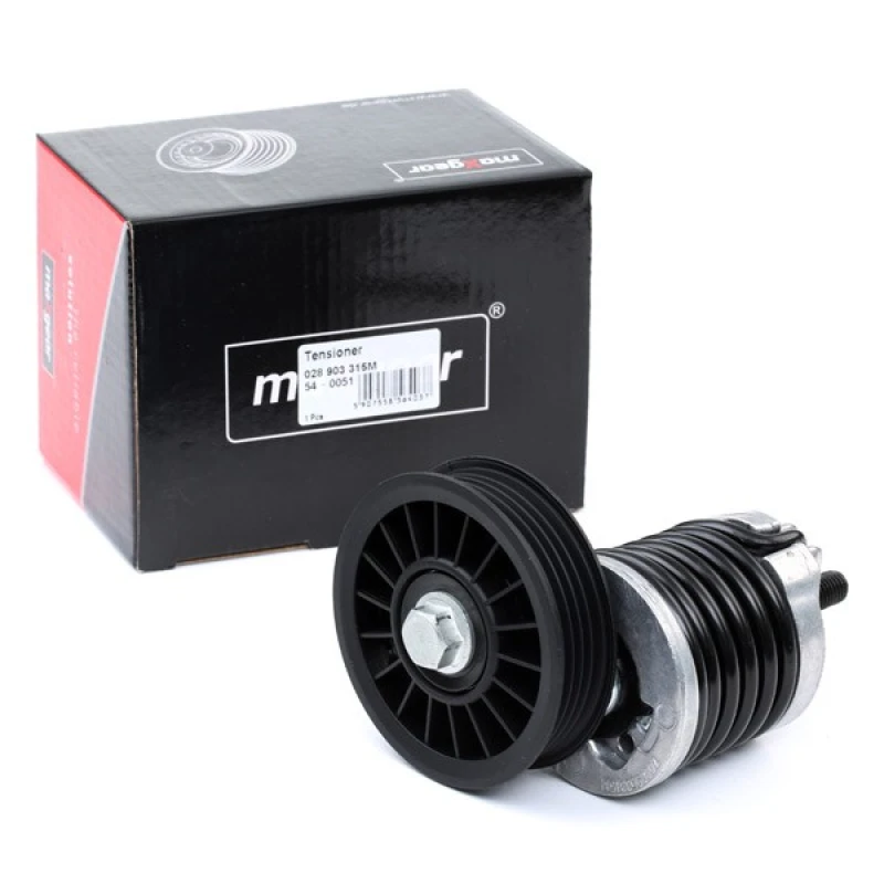 Image of MAXGEAR 54-0051 Tensioner Belt Tensioner,v-ribbed belt (541)