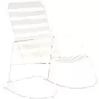 image of Novogratz Rocking Chair White