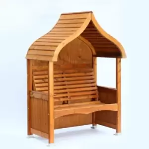 image of AFK Premium Orchard Arbour Beech Stain 2 Seat