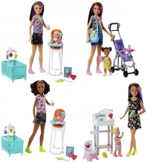 image of Barbie Sisters Babysitter Playset Assortment