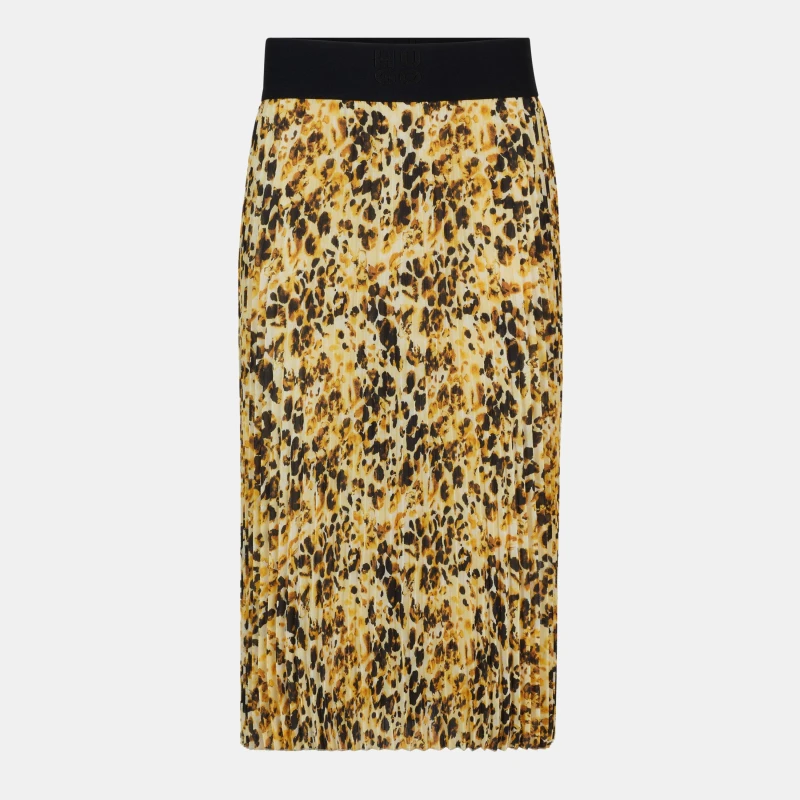 Image of Hugo Womens Reguna Jersey Skirt Open Misc female 4 (XXS)