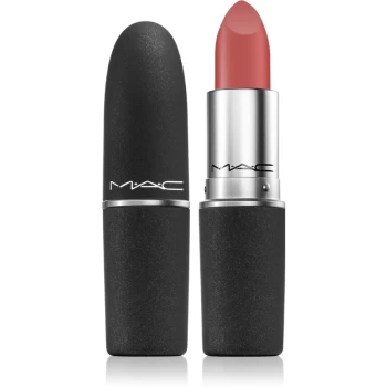 Image of MAC Cosmetics Powder Kiss Lipstick Matte Lipstick Shade Brickthrough 3 g