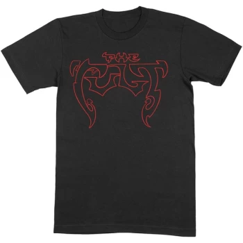 Image of The Cult - Outline Logo Unisex Large T-Shirt - Black