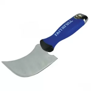 Image of Faithfull 6401 Professional Window Knife Quarter Moon