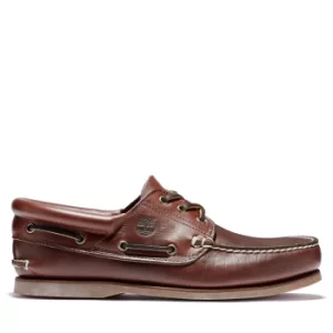 image of Timberland Authentic Classic Boat Shoe For Men In Brown, Size 9