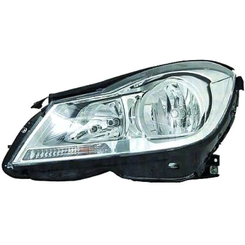 Image of DIEDERICHS 1672180 Headlights H7/H7, Right, with motor for headlamp levelling Headlight (259)