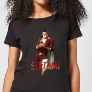 Image of Shazam Bubble Gum Womens T-Shirt - Black