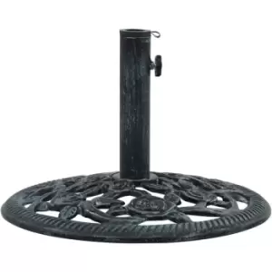 image of Umbrella Base Green 9KG 40cm Cast Iron Vidaxl Green