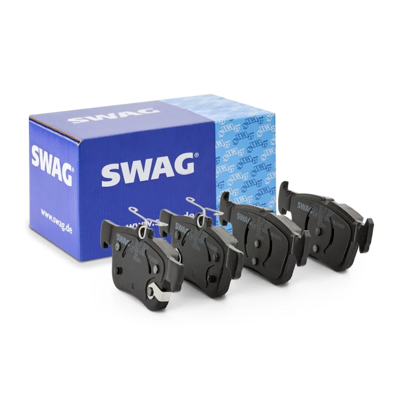 Image of Brake pad set SWAG 33 10 6550