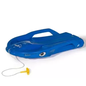 Rolly Toys Shark Snow Sledge, Blue