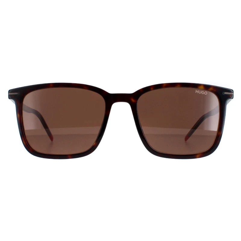 Image of HUGO Square Dark Havana Brown HG1168/S Brown