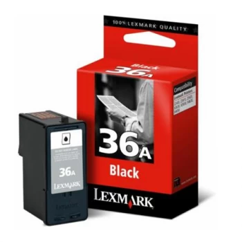 image of Lexmark 36A Black Ink Cartridge