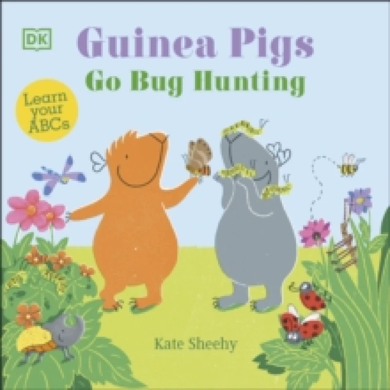 Image of Kate Sheehy Guinea Pigs Go Bug Hunting Book Multi unisex