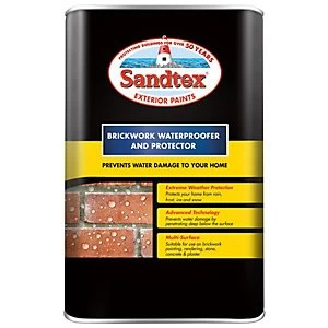 image of Sandtex Brickwork Waterproofer & Protector - Clear 5L