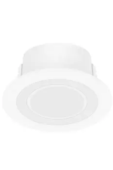 image of Clyde 8cm LED Dimmable Recessed Downlight White 2700K