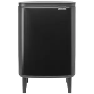 Image of Brabantia Bo Waste Bin Hi 12 Litre Matt Black