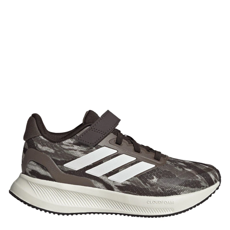 Image of Children's running shoes adidas Runfalcon 5 EL Vert Unisex 28