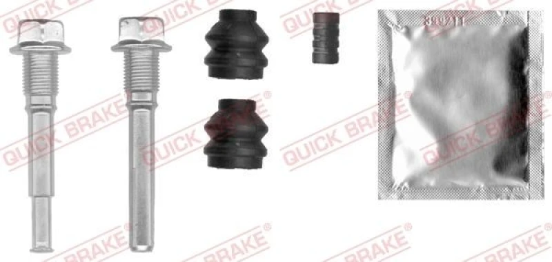 Image of QUICK BRAKE Guide sleeve kit, brake caliper QUICK BRAKE 113-1462X