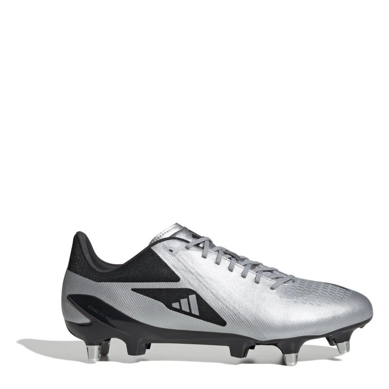 Image of adidas Adizero RS15 Pro Soft Ground Rugby Boots Slv/Blk male 6.5 (40)