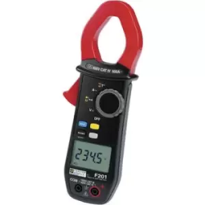 image of Chauvin Arnoux F201 Clamp meter, Handheld multimeter Digital CAT III 1000 V, CAT IV 600 V Display (counts): 6000