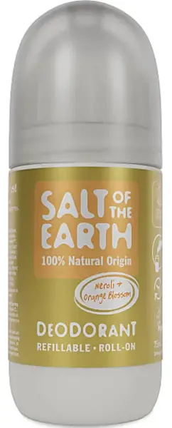 Image of Salt of the Earth Neroli and Orange Blossom Refillable Roll On Deodorant 75ml