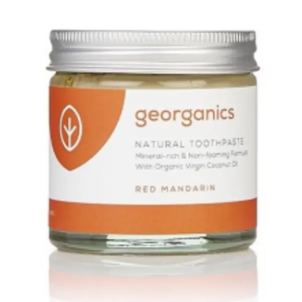 image of Georganics Mineral Orange Toothpaste 60ml