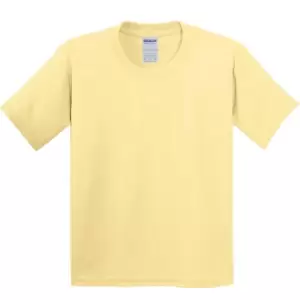 Image of Gildan Youth Unisex Heavy Cotton T-Shirt (S) (Yellow Haze)