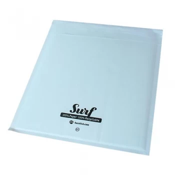 image of GoSecure Size A000 Surf Paper Mailer 110mmx165mm White Pack of 200