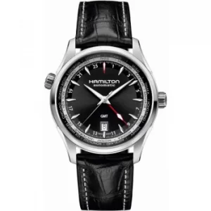 Image of Mens Hamilton Jazzmaster GMT Automatic Watch