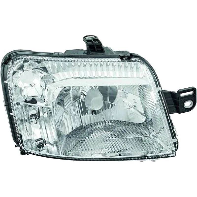 Image of DIEDERICHS 3434980 Headlights H4, Right, with motor for headlamp levelling Headlight (259)