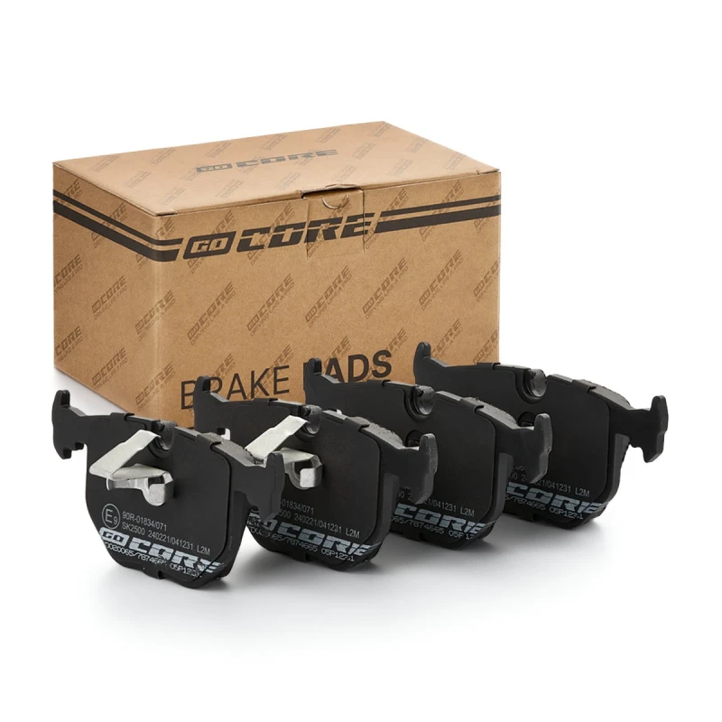 Image of goCORE GCD020065 Brake pad set prepared for wear warning indicator Brake Pad Set,disc brake (402)