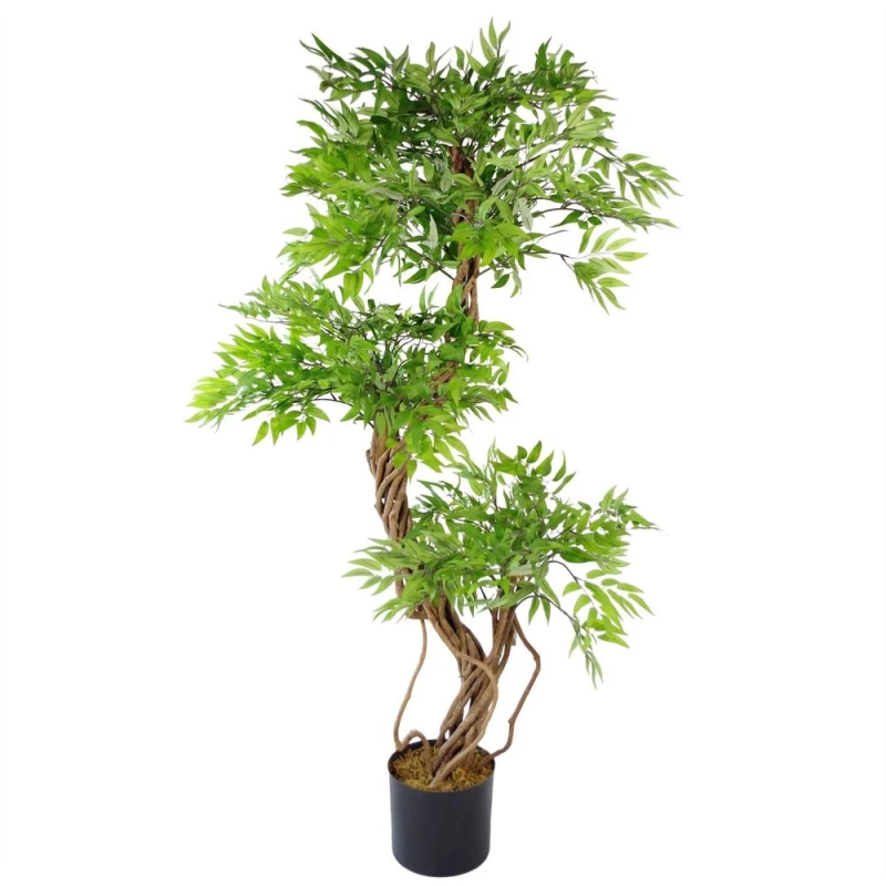 Image of Leaf 140cm Realistic Artificial Japanese Fruticosa Tree Ficus Tree