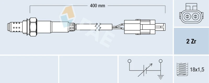 Image of FAE Lambda sensor FAE 77773