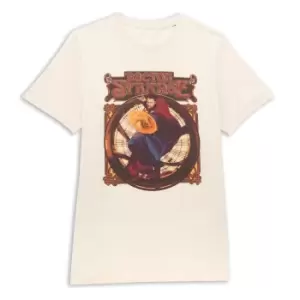 Image of Marvel Dr Strange Vintage Composition Unisex T-Shirt - Cream - L