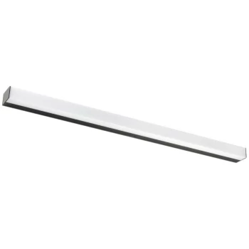 image of Faro NILO-2 - Integrated LED Bathroom Over Mirror Light Black, 3000K, IP44