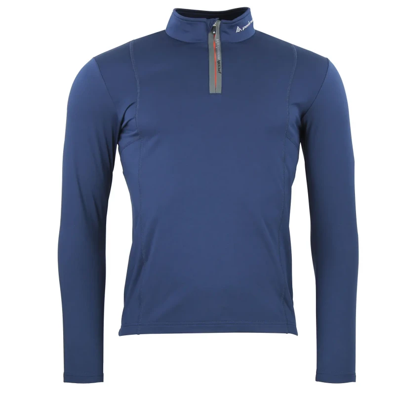 Image of Under jersey with zip Peak Mountain Canevi Bleu Male XL