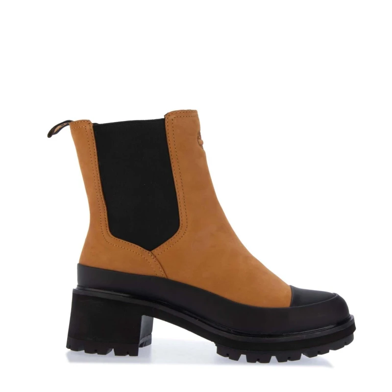 Image of Timberland Mid Chelsea Boots - Brown Brown 6.5