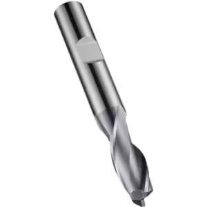 image of S922 10.00MM Carbide 2 Flute Flatted Shank Slot Drill - TiAlN Coated