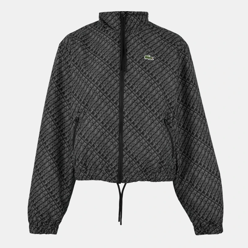 Image of Lacoste Womens Blouson Tracksuit Top Black female 4 (32)