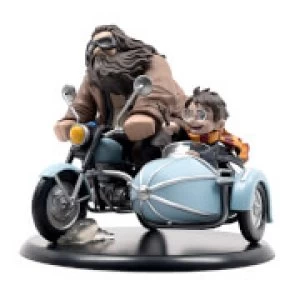 image of Limited Edition Harry Potter and Rubeus Hagrid Q-Fig MAX Vinyl Figure