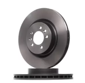 Image of BREMBO Brake disc LAND ROVER 09.B858.11 LR038934 Brake rotor,Brake discs,Brake rotors