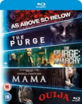 image of Bluray Starter Pack - Includues Mama, Purge 1, Purge: Anarchy, OUIJA, As Above, So Below