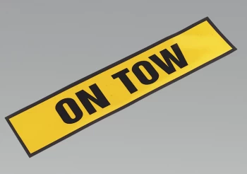 Image of Sealey TB01T Magnetic Sign "ON TOW"