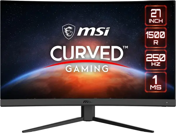 Image of MSI 27" G27CQ4-E2 Quad HD Curved Gaming LCD Monitor